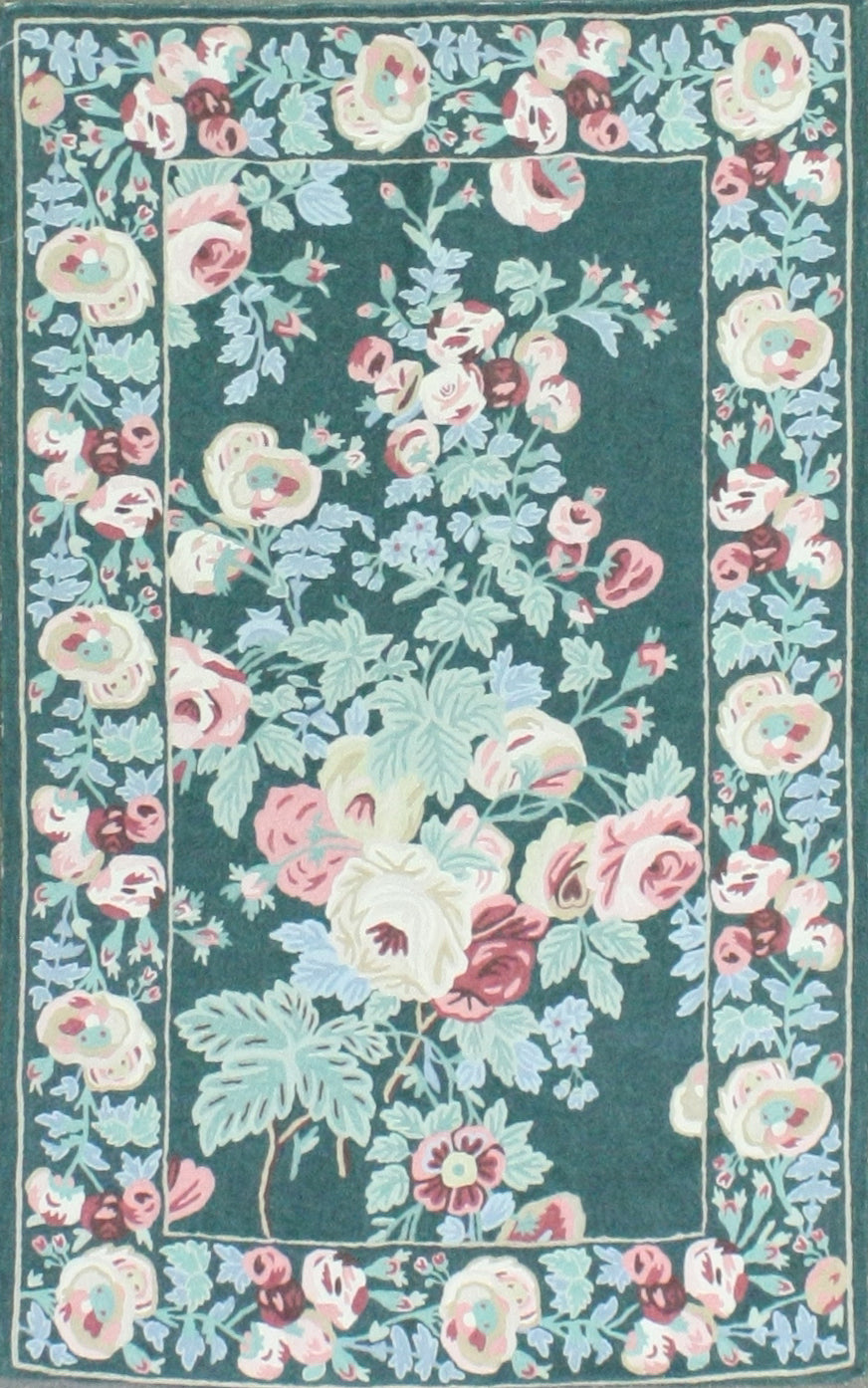 Chain stitch rug – Indiport